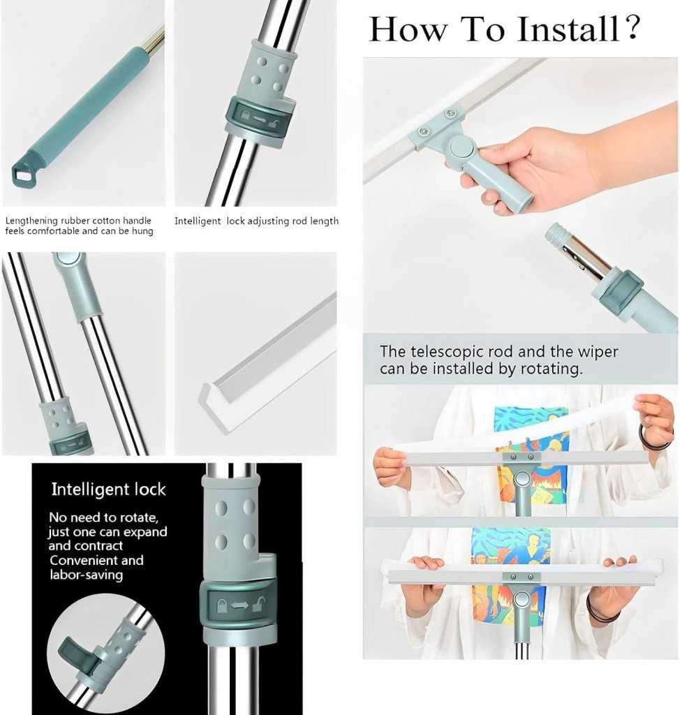 180 Rotate Slim Floor Wiper Cleaning Accessories - Image 8