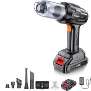 Cordless Portable Car Vacuum Cleaner With Battery Automotive